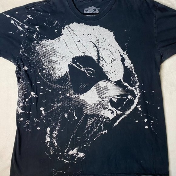 Vintage Threadless shirt - When Pandas Attack - by the110 - first run of shirt - Picture 1 of 3